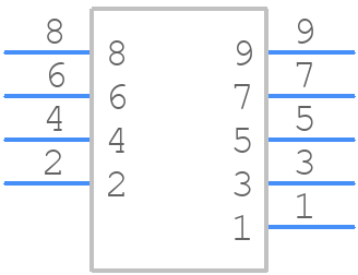 691412320009M - Würth Elektronik - PCB symbol