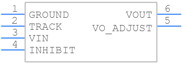 PTH12050WAD - Advanced Energy - PCB symbol