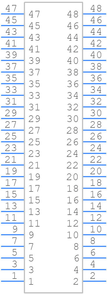 MMS-124-01-lLM-DV - SAMTEC - PCB symbol
