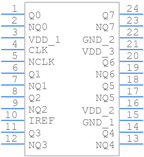 85108AGILF - Renesas Electronics - PCB symbol