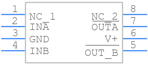 ISL89411IPZ - Renesas Electronics - PCB symbol