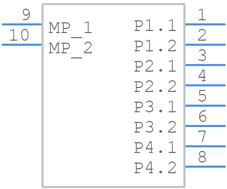 2108074-2 - TE Connectivity - PCB symbol