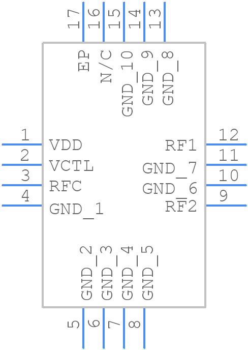 F2933NBGP - Renesas Electronics - PCB symbol