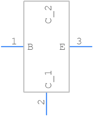 2DD1664R-13 - Diodes Incorporated - PCB symbol