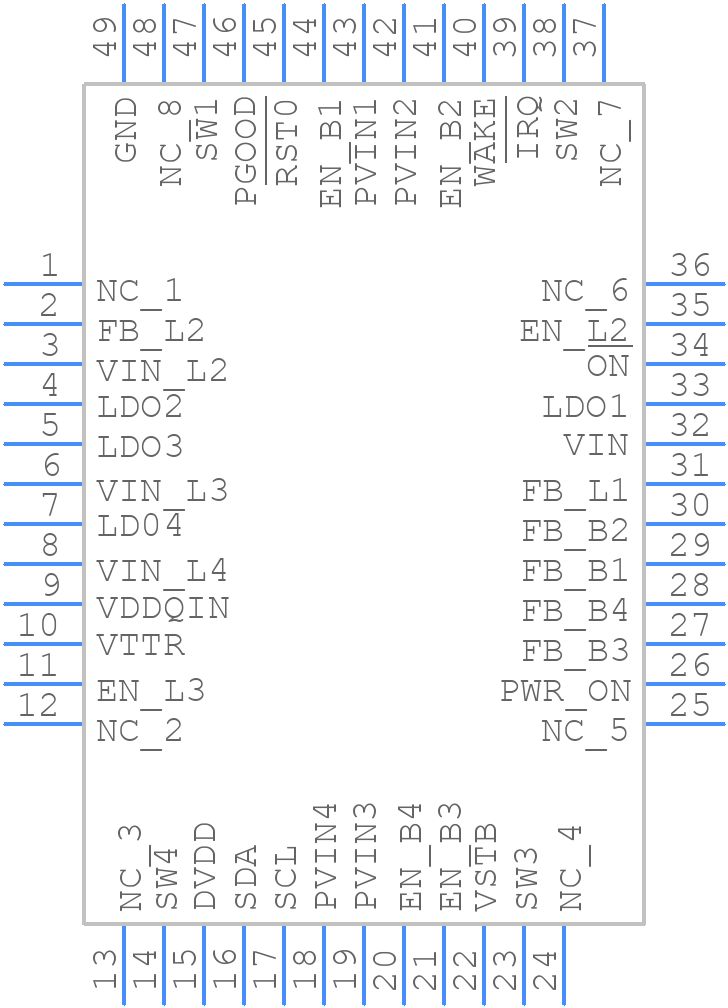 LTC3676ELXE-1#PBF - Analog Devices - PCB symbol