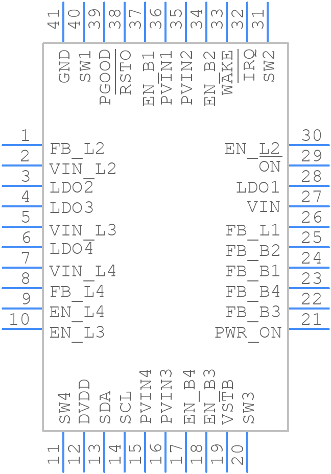LTC3676EUJ#PBF - Analog Devices - PCB symbol
