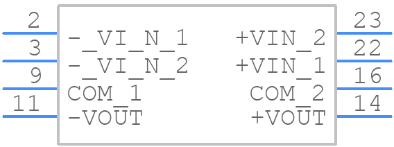 DCW05B-12 - Mean Well - PCB symbol