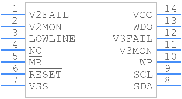 X40431V14-A - Renesas Electronics - PCB symbol