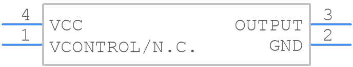 I537-2P3-32.0000MHZ - ILSI AMERICA - PCB symbol