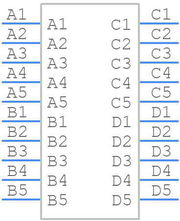 MOLC-105-61-L-Q - SAMTEC - PCB symbol