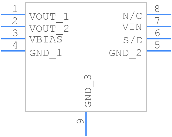 LP3882EMR-1.5/NOPB - Texas Instruments - PCB symbol