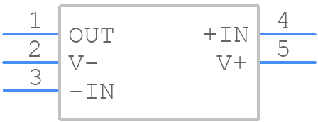 LT6106CS5#TRPBF - Analog Devices - PCB symbol