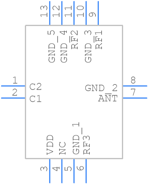RFSW6032TR7 - Qorvo - PCB symbol