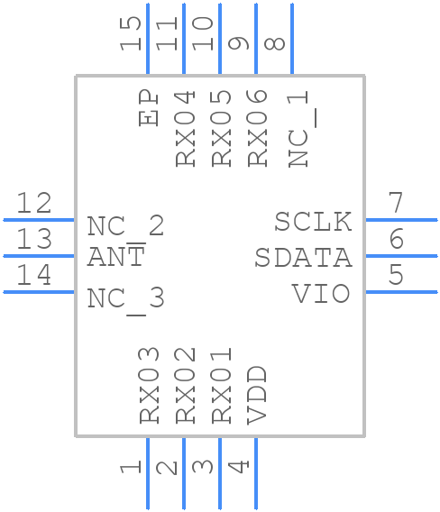 BGS16MN14E6327XTSA1 - Infineon - PCB symbol
