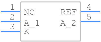 TLVH431BCDBVRG4 - Texas Instruments - PCB symbol