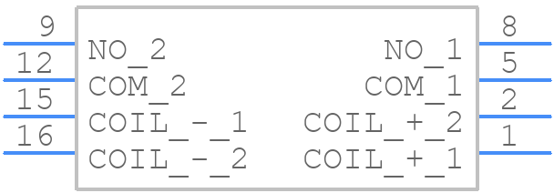 DSP2A-PSL2 - Panasonic - PCB symbol