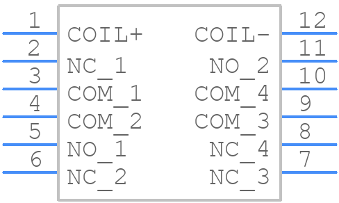 S2-12VDC - Panasonic - PCB symbol