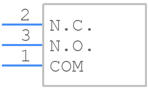 D2HW-BL231DL - OMRON Electronics - PCB symbol
