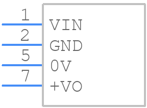 F1203-1WR2 - Mornsun Power - PCB symbol