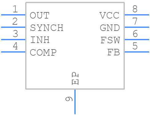 L5980TR - STMicroelectronics - PCB symbol