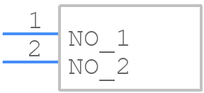 TL59NF160Q - E-Switch - PCB symbol