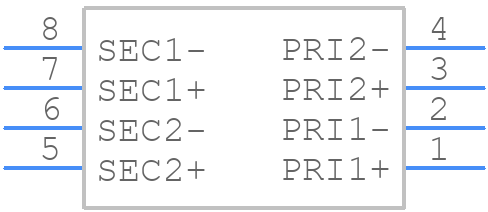 DST-4-20 - Bel - PCB symbol