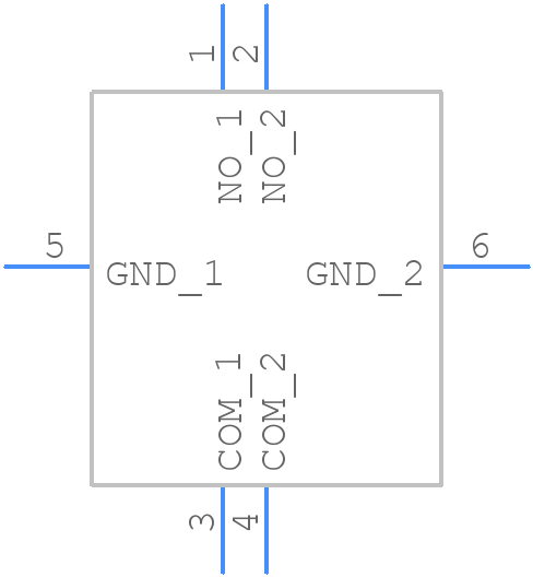 PTS830GG140GSMTRLFS - C & K COMPONENTS - PCB symbol