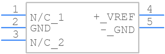 LM4030CMFX4.096/NOPB - Texas Instruments - PCB symbol