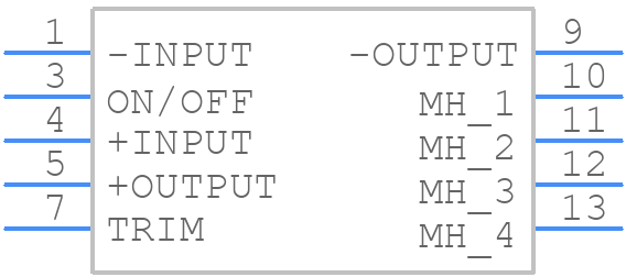 24S12.30MTW (ROHS) - CALEX - PCB symbol
