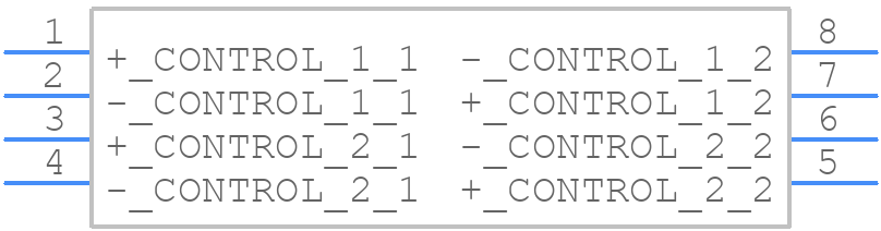 LH1262CAC - Vishay - PCB symbol
