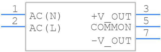 TML 30215 - Traco Power - PCB symbol