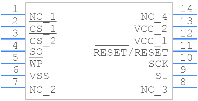 X5648S14I-2.7A - Renesas Electronics - PCB symbol