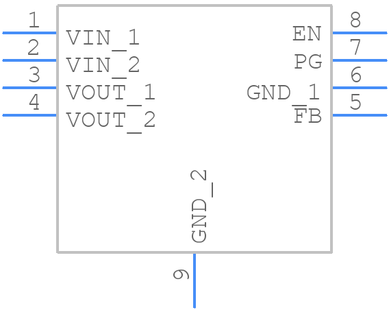 MP20045DQ-LF-Z - Monolithic Power Systems (MPS) - PCB symbol