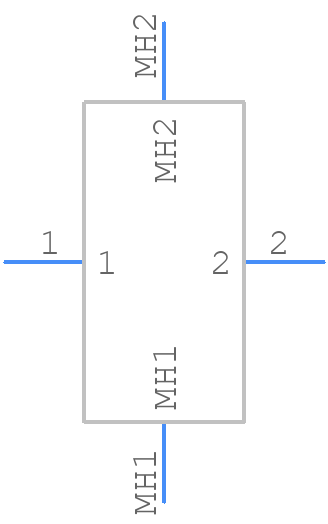 1121 - Keystone Electronics - PCB symbol