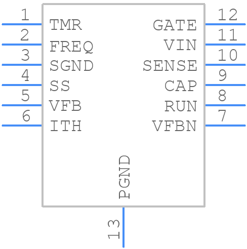 LTC7860MPMSE#TRPBF - Analog Devices - PCB symbol