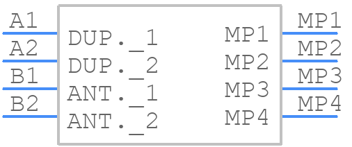 902-9040 - Amphenol - PCB symbol