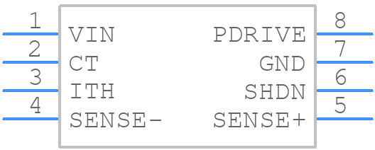 LTC1147CS8-5#PBF - Analog Devices - PCB symbol