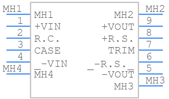 MHB150-48S12 - Mean Well - PCB symbol