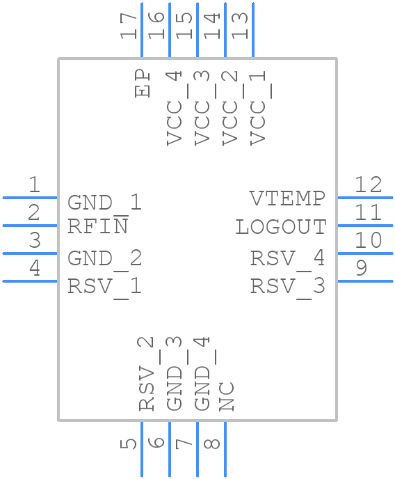 EV1HMC1094LP3 - Analog Devices - PCB symbol