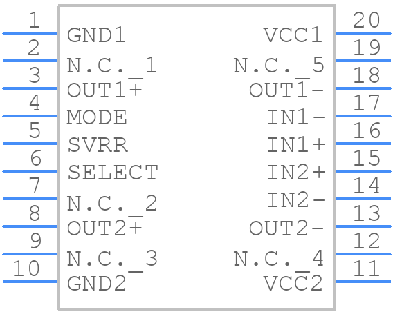 TDA8547TS/N1 - NXP - PCB symbol