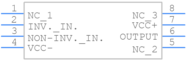 TSH70CD - STMicroelectronics - PCB symbol