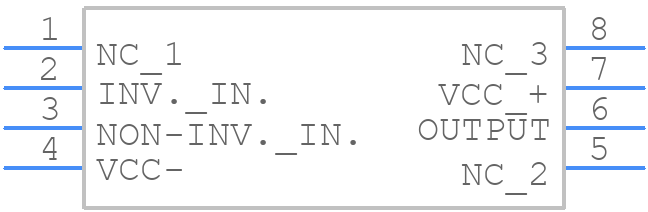 TSH70CDT - STMicroelectronics - PCB symbol