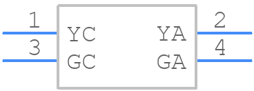 597-7721-502F - Dialight - PCB symbol