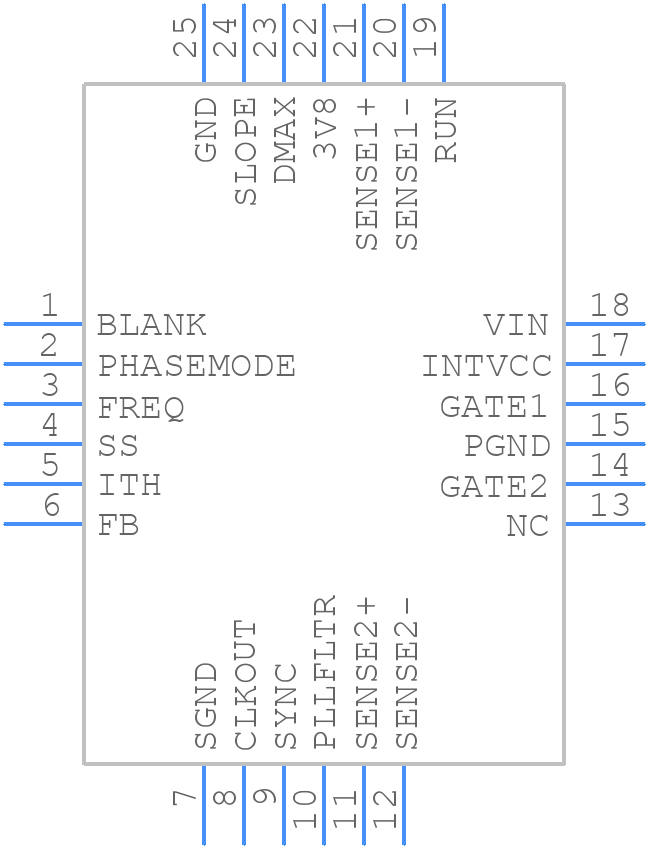 LTC3862EUH-1#PBF - Analog Devices - PCB symbol