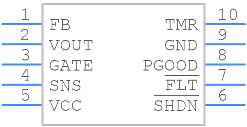 RT1720GF - RICHTEK - PCB symbol
