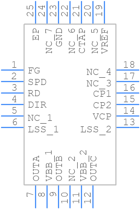 A5931GESTR-T - Allegro Microsystems - PCB symbol