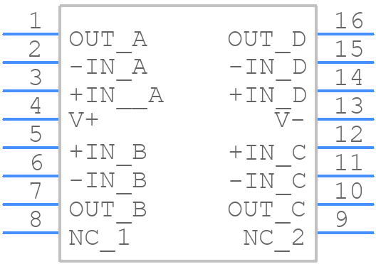 LT6238HGN#PBF - Analog Devices - PCB symbol