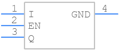 TLE42664G - Infineon - PCB symbol