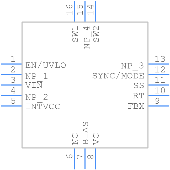 LT8361IMSE#PBF - Analog Devices - PCB symbol