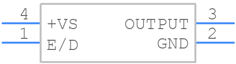 LFTCXO077227Cutt - IQD - PCB symbol